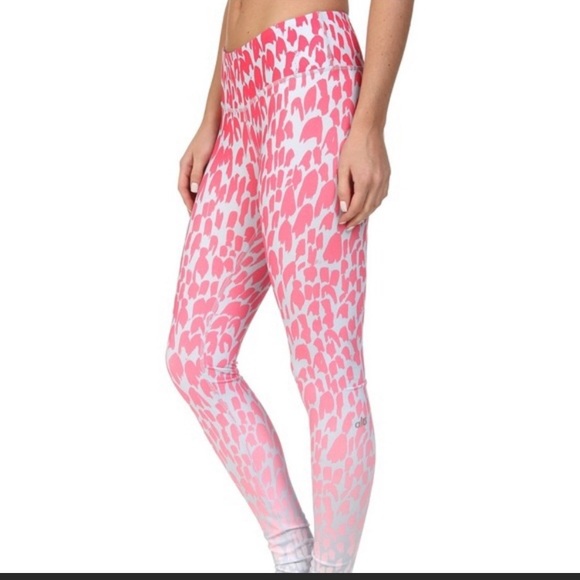 ALO Yoga Pants - Alo yoga ombré airbrush animal print leggings
